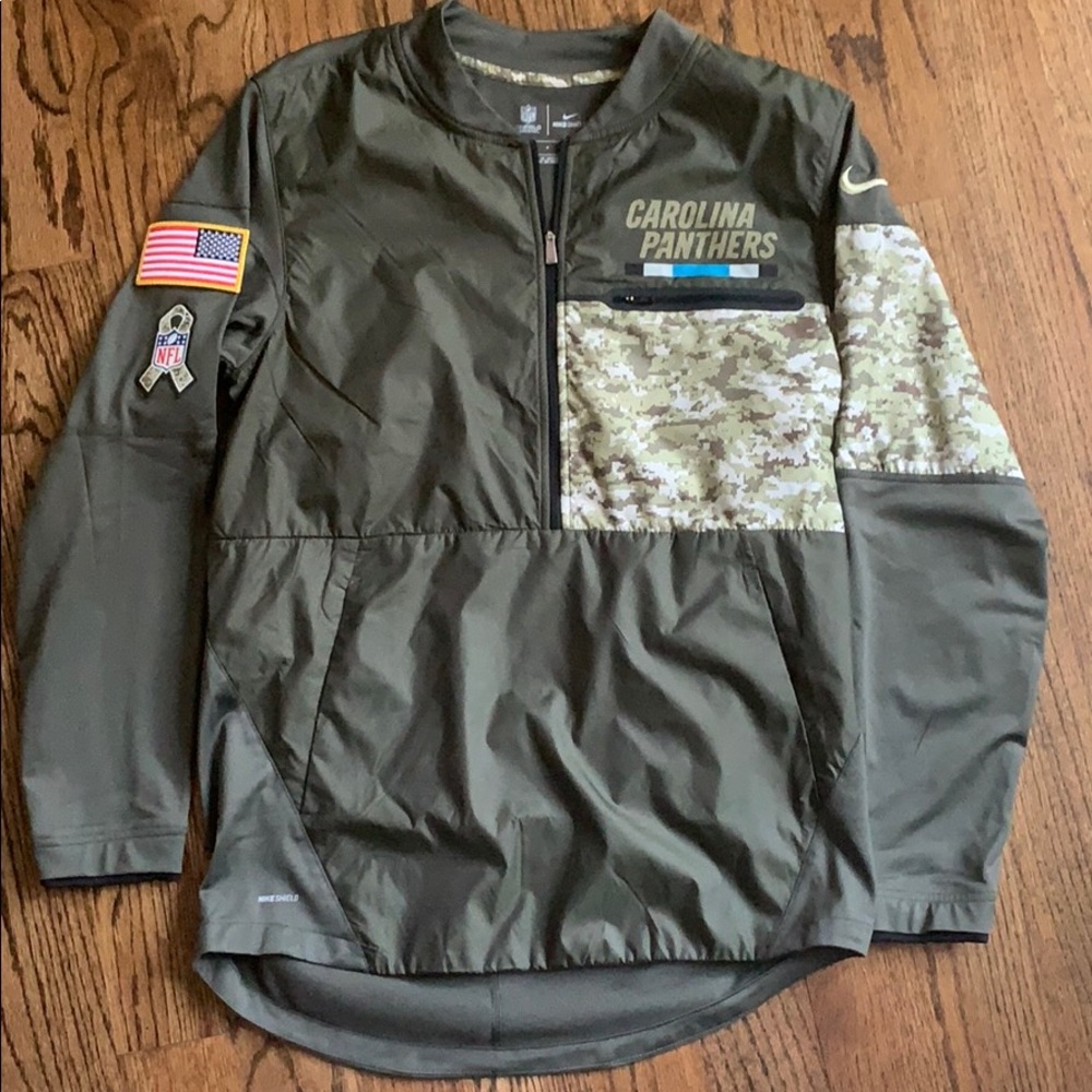 Nike panthers quarter zip